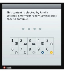 Xbox 360e Family Settings Password Removal Xbox 360eMicrosoft