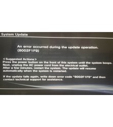 PS3 Update Error 8002F1F9 SlimSony