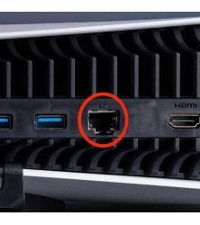 PS5 Digital Ethernet LAN Port Socket repair Playstation 5 DigitalSony