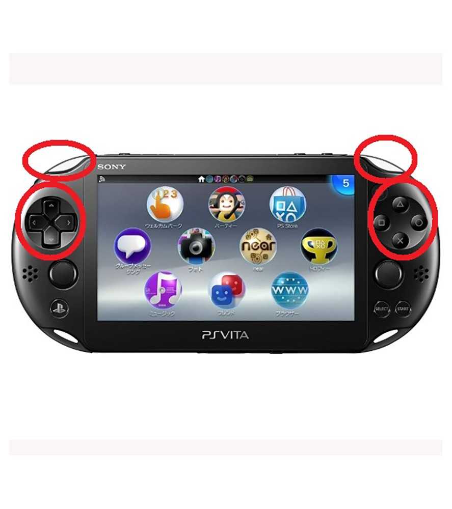 PS Vita 2000 Button repair PS Vita repairsSony