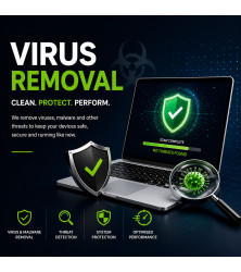 PC Virus, Malware & Trojan Removal Service Personal Computer (PC) Repairs
