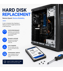PC Hard Disk Replacement Personal Computer (PC) Repairs