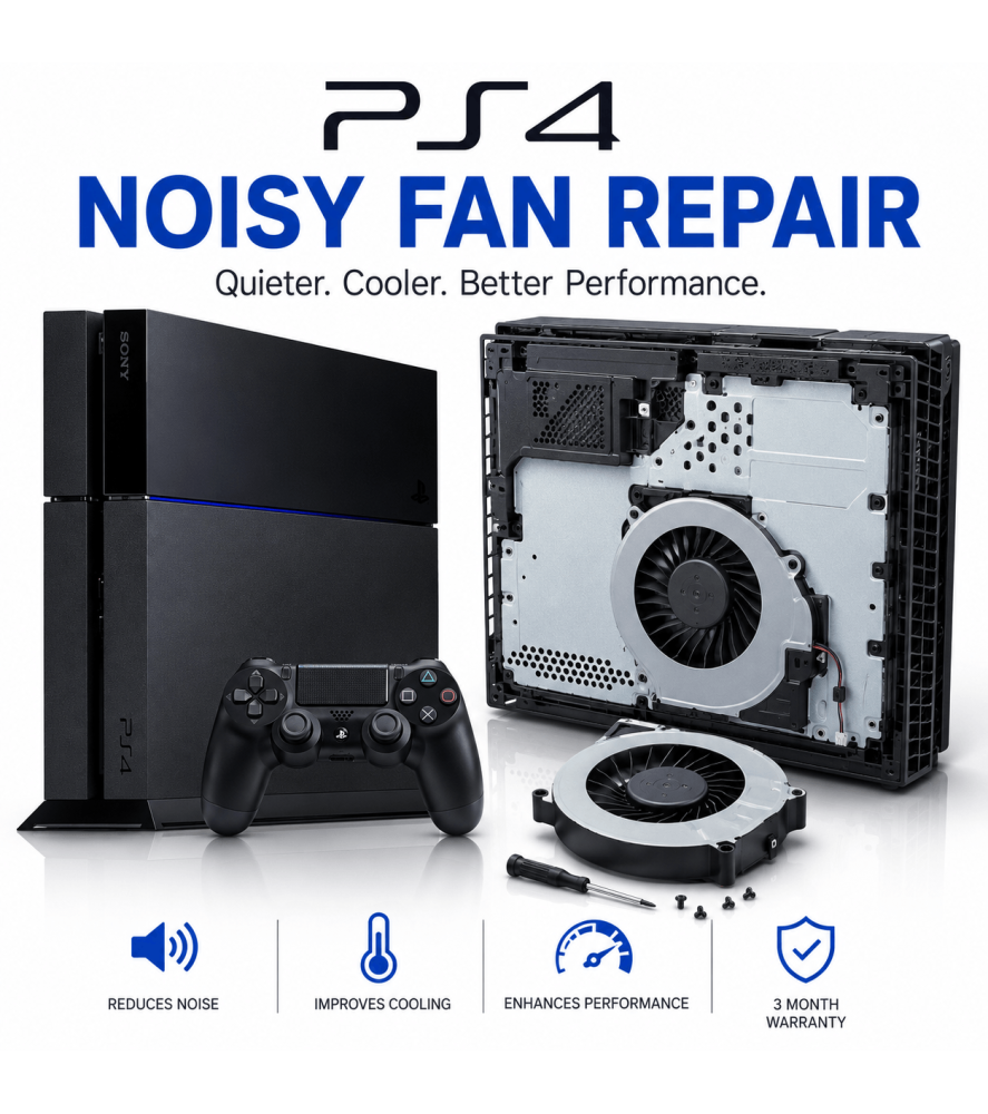 PS4 Noisy Fan - Overheating Playstation 4Sony PS4 Noisy Fan - Overheating Playstation 4Sony