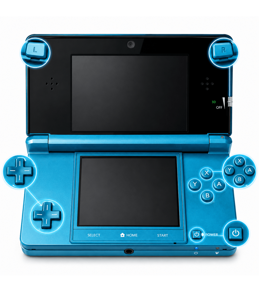 3DS Button repair 3DSNintendo