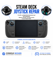 Steam Deck Hall Effect Joystick Repair & Upgrade Steam deckValve