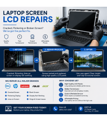 Laptop Screen Repair & LCD Replacement Laptop Repairs