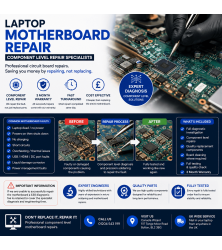 Laptop Motherboard Component-Level Repair Laptop Repairs