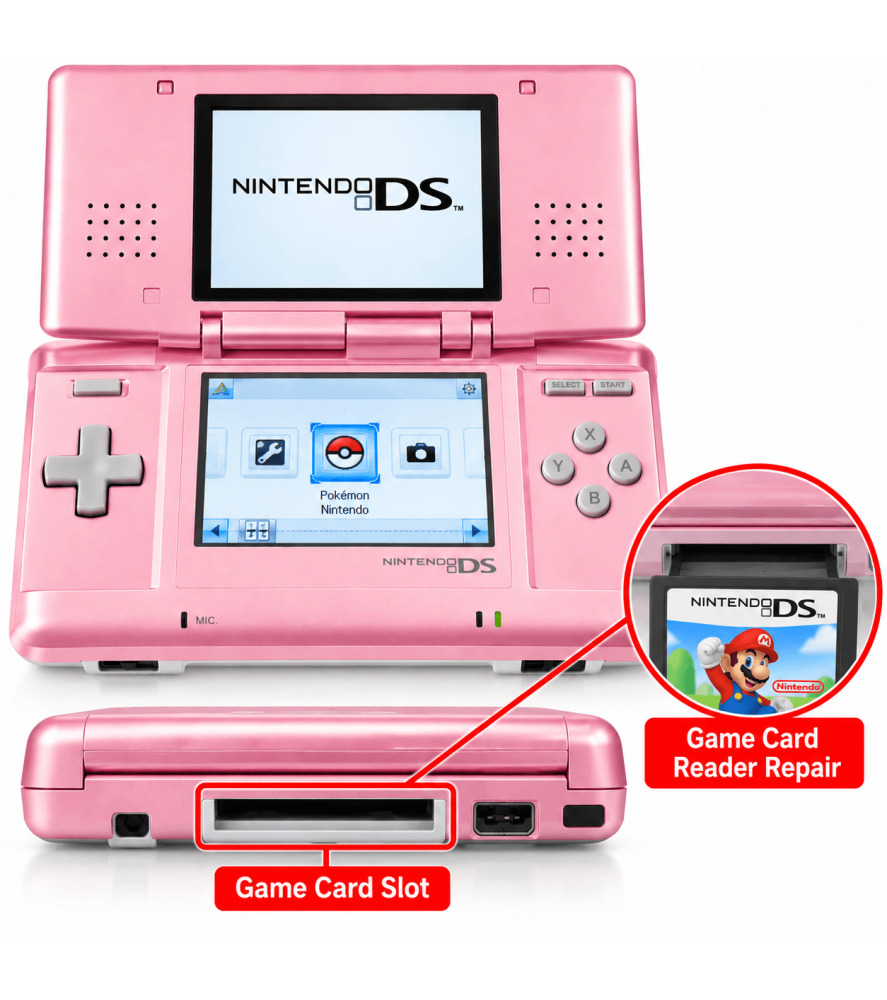 Nintendo DS Cartridge Slot Repair Nintendo DS RepairsNintendo