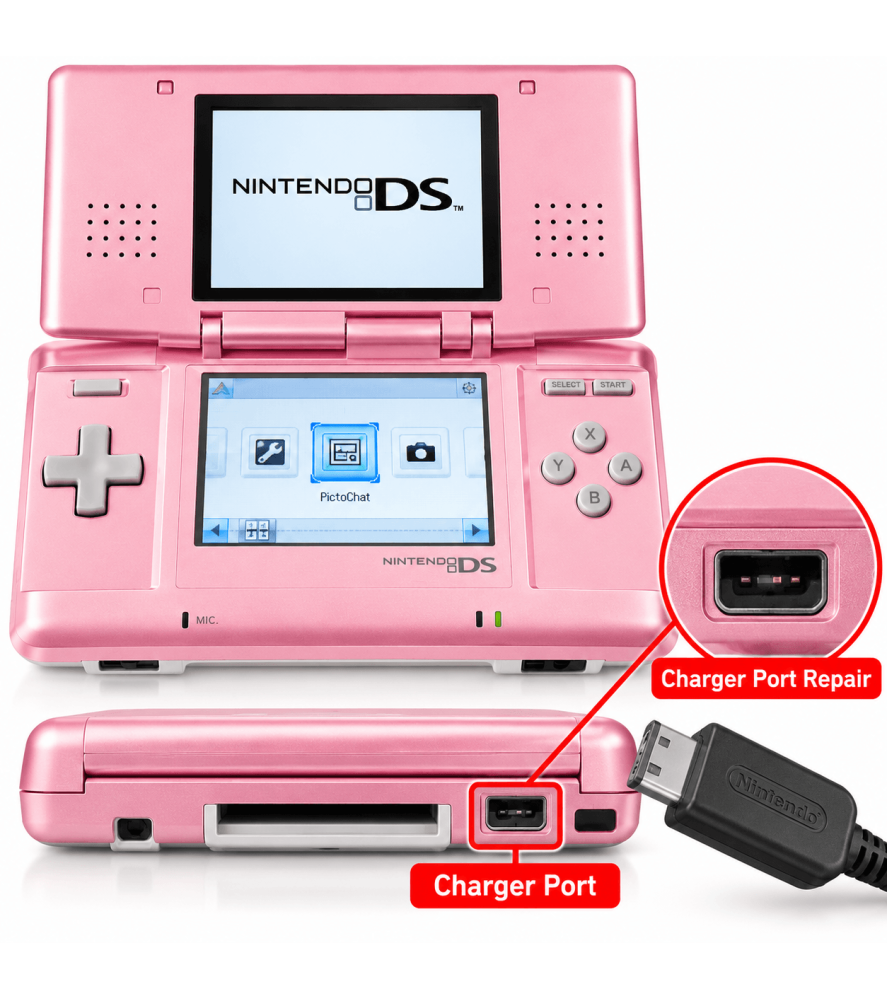 Nintendo DS Charging Port Repair Nintendo DS RepairsNintendo