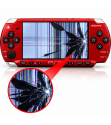 PSP 2000 LCD fault repair PSP 2000 RepairsSony