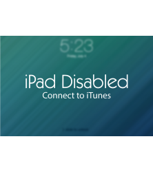 Ipad 4 Disabled - Forgotten Password IPAD 4Apple