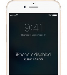 Iphone 7 Disabled - Forgotten Password Iphone 7Apple