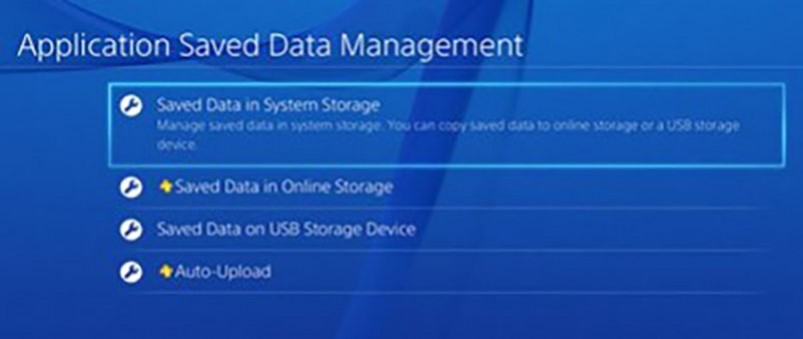 PS4 Retrieving Game Save and Game Data after hard disk replacement